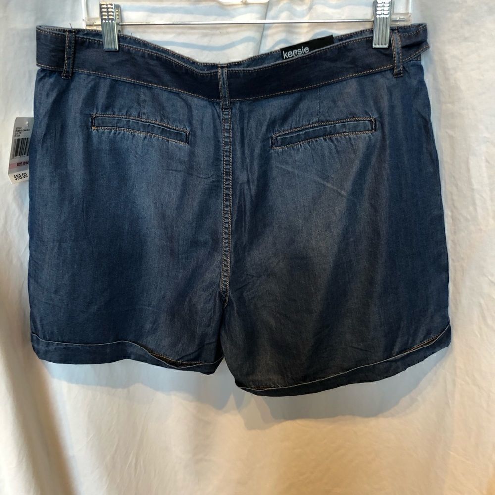 Kensiejeansshorts Bluesize10/30nwt — image 2 of 8